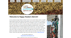 Desktop Screenshot of happyhookersdetroit.com