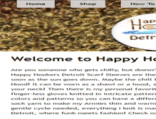 Tablet Screenshot of happyhookersdetroit.com